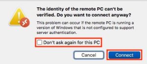 mac certificate error